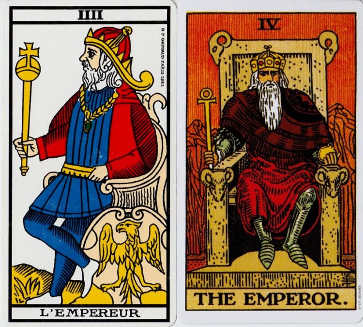 4. El Emperador : Estabilidad, Dominio, Logro material