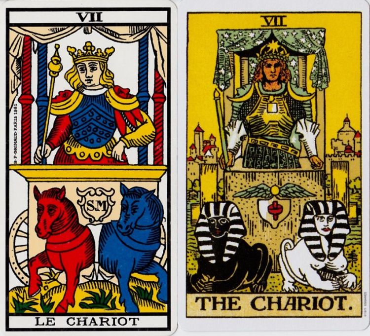 7. El Carro : Voluntad, Compromiso, Conquista