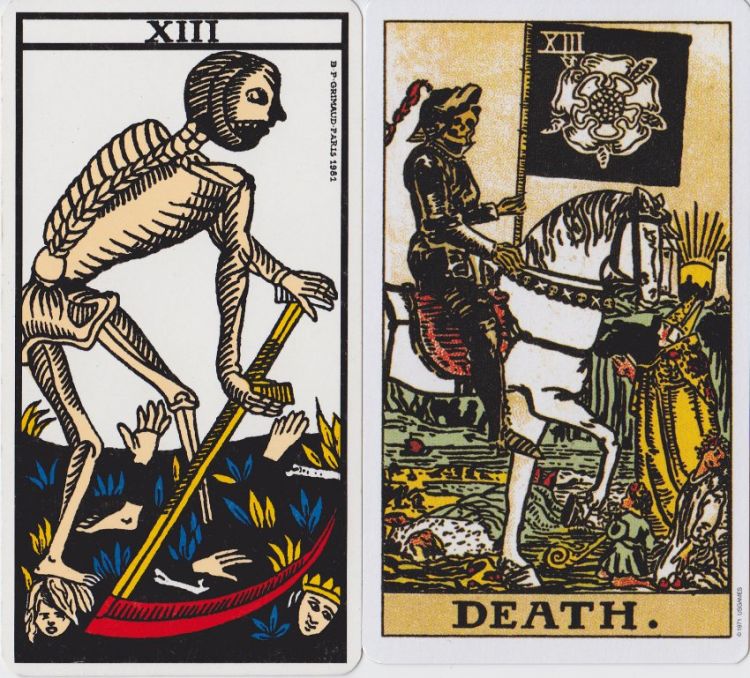 13. La Muerte : Desapego, Transformación, Renovación