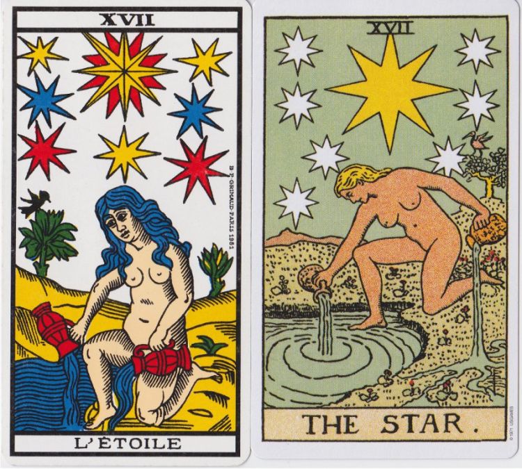 17. La Estrella : Dedicación, Compasión, Altruismo, Humanismo