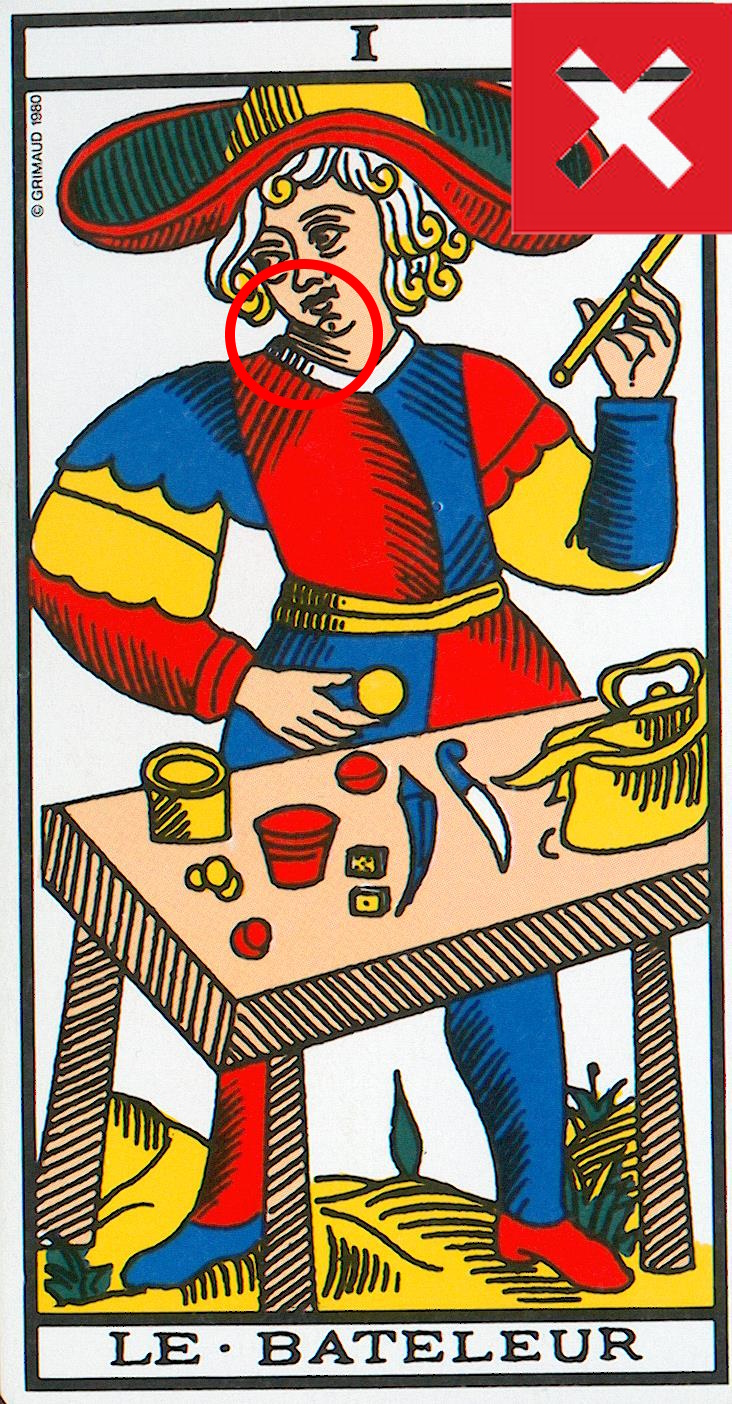 The Ancient Tarot de Marseille by Paul Marteau published by Grimaud